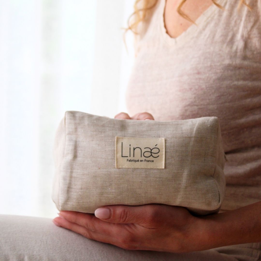 TROUSSE DE TOILETTE - LIN & COTON BIO