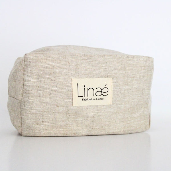 TOILETRY BAG - LINEN & ORGANIC COTTON
